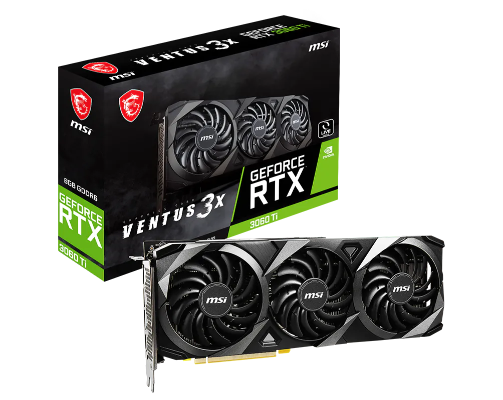 MSI GeForce RTX 3060 Ti VENTUS 3X